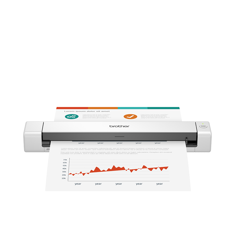 DS-640, Portable Document Scanner