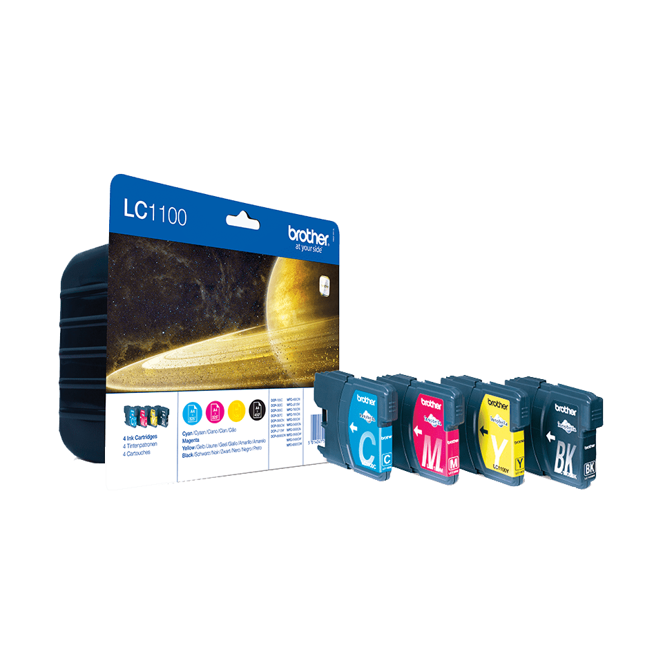 Pack de 4 cartuchos de tinta Innobella™ LC1100VALBP