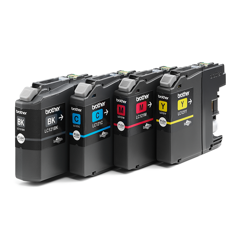 Brother LC121VALBP Confezione originale da 4 cartucce inkjet 2
