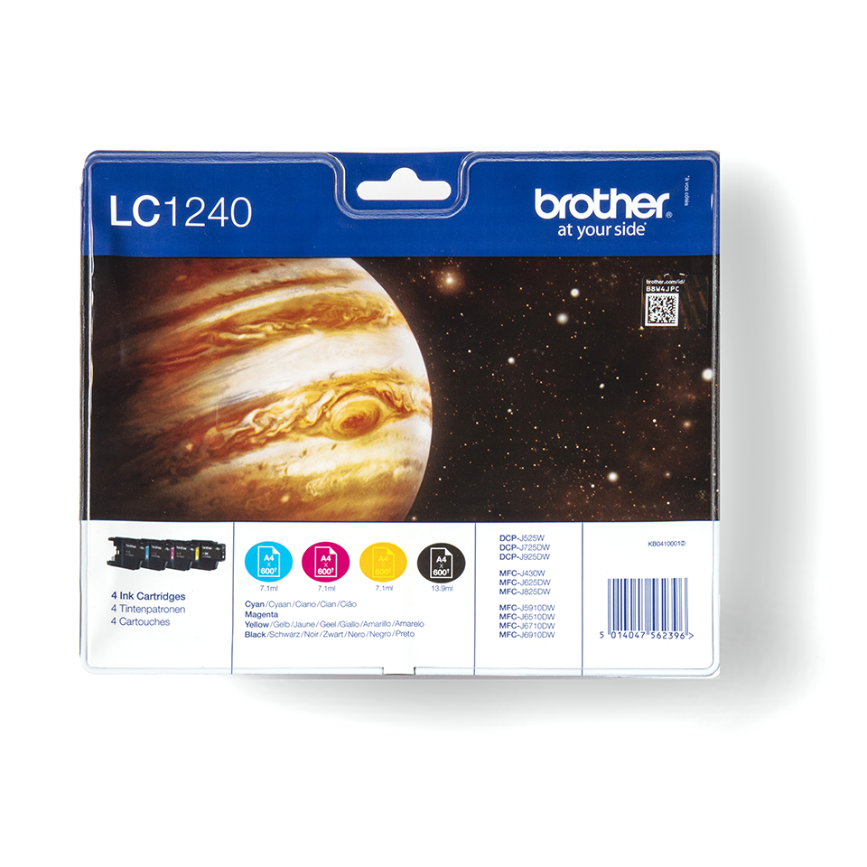 Original Brother LC-1240 Value Pack