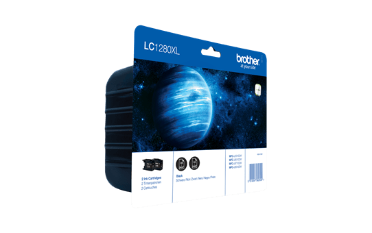 Original Brother LC-1280XL-BK Twin Pack