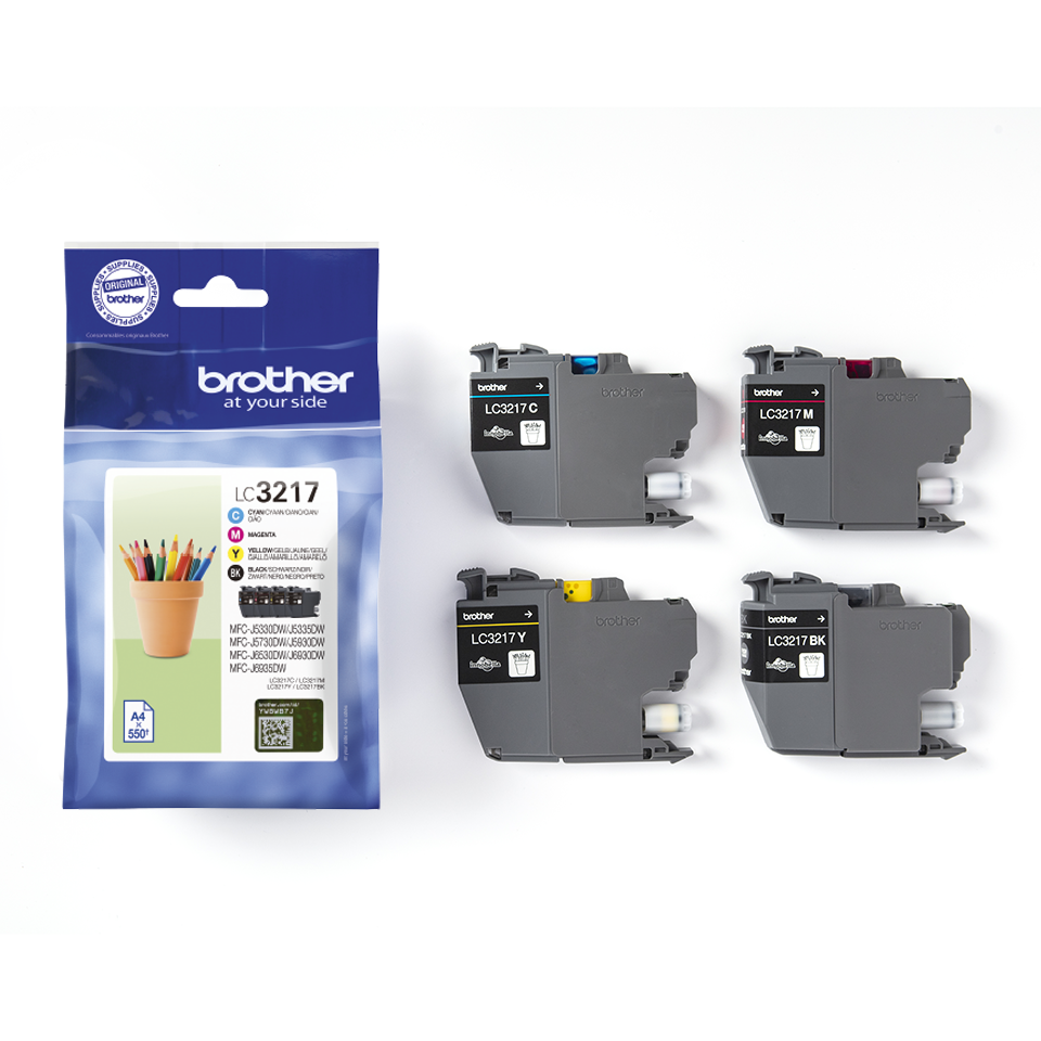 wit recept Ingang Brother LC-3217VAL | Inktpatronen | pack