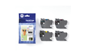Genuine Brother LC3217VALBP ink cartridge value pack - black, cyan, magenta and yellow 3