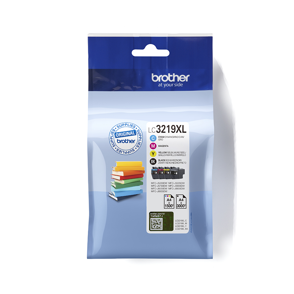 LC3219XLVALBP Brother genuine ink cartridge multi pack front image