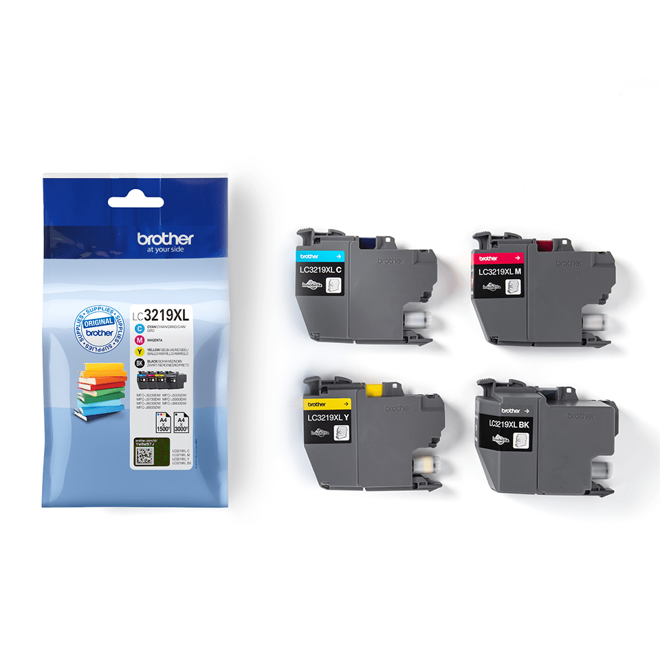 Genuine Brother LC3219XL, High Yield Multipack Ink Cartridges, LC-3219 –  Amazing ink shop