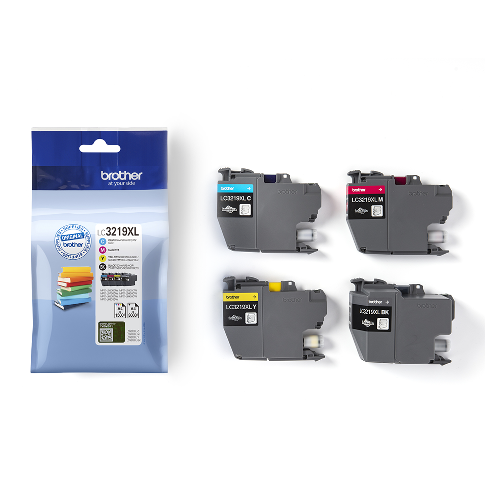 Inktcartridges Multipack Geschikt voor Brother LC421XL, Geschikt voor  Brother