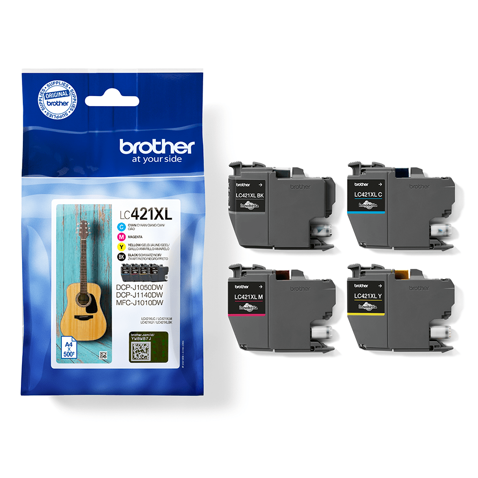 Original Brother LC-421XL Value Pack 5