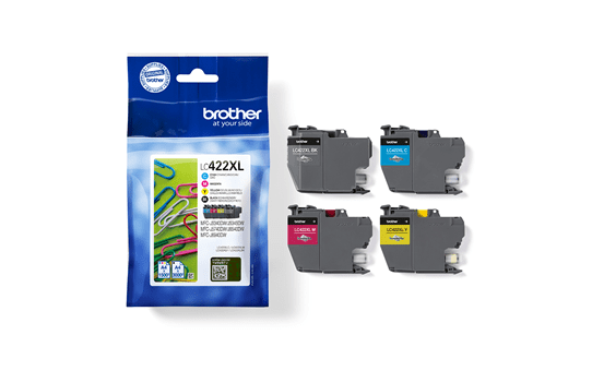 Original Brother LC-422XL Value Pack 3