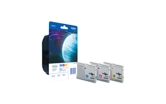 Genuine Brother LC970RBWBP Ink Cartridge Rainbow Blister Pack