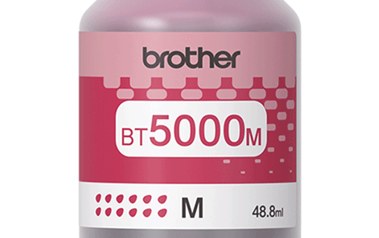 Оригинална бутилка с мастило Brother BT5000M - червено 3