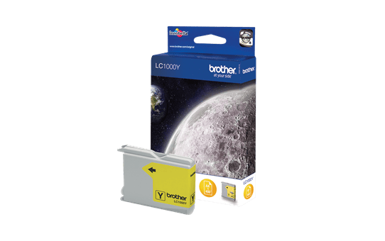 Genuine Brother LC1000Y Ink Cartridge – Yellow