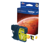 Brother original LC1100HYY bläckpatron med hög kapacitet – gul