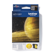 LC1100Y Brother genuine ink cartridge pack front image