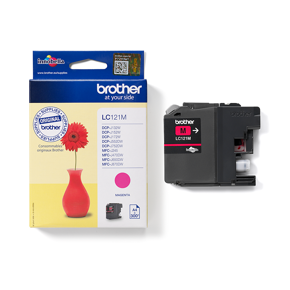 Originalan Brother LC121M ketridž – crveni 3