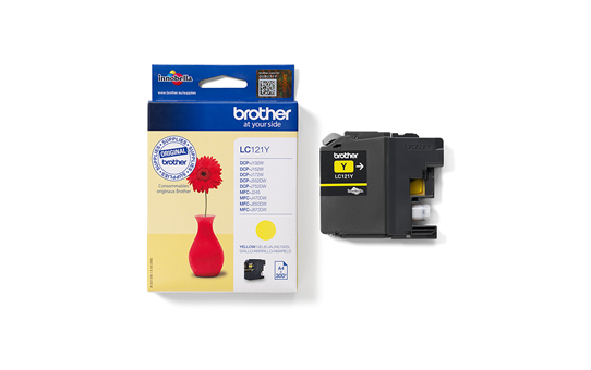 Genuine Brother LC121Y Ink Cartridge – Yellow 3
