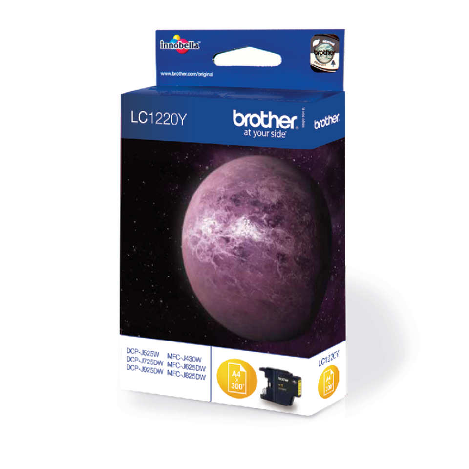 Originalan Brother LC1220Y kertridž za mastilo - žuti 2