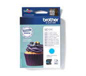 LC123C Brother genuine ink cartridge pack front image