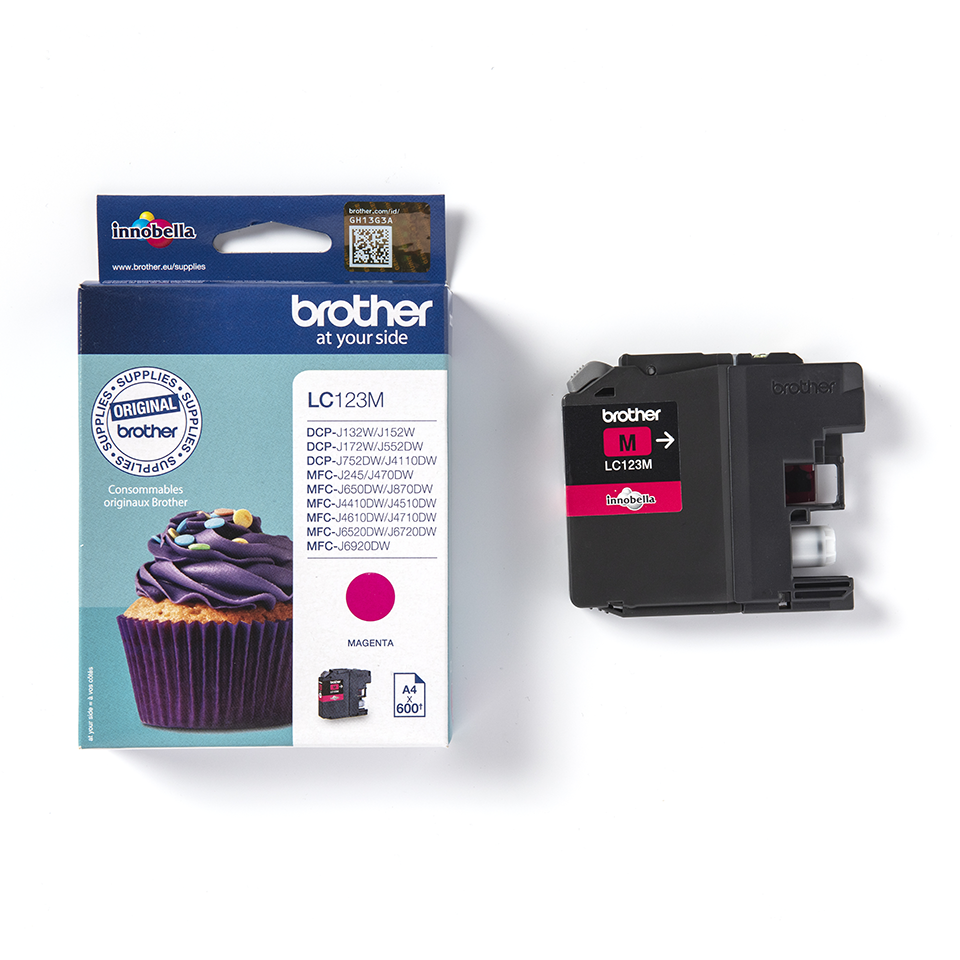 Originalan Brother LC123M spremnik – magenta 3