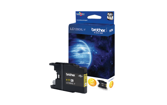Genuine Brother LC1280XLY High Yield Ink Cartridge – Yellow
