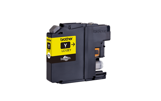 LC12EY - Genuine Brother Ink Cartridge - Yellow 2