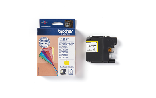 Genuine Brother LC223Y Ink Cartridge – Yellow 3