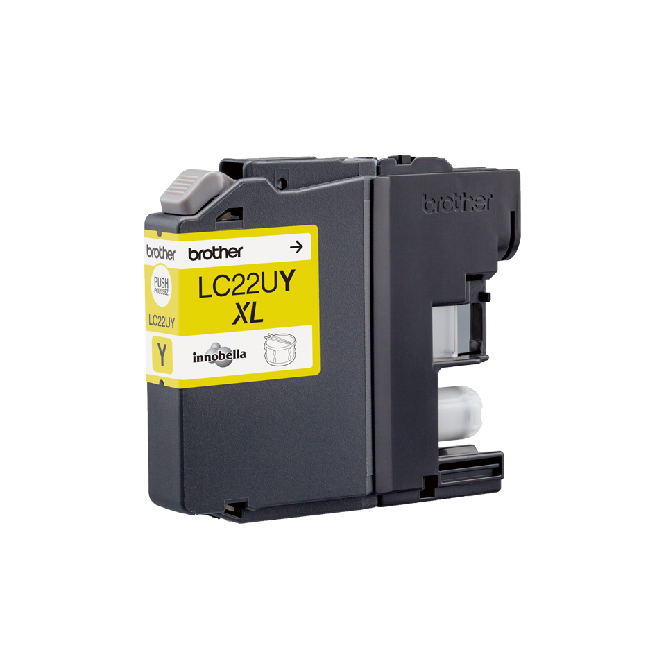 Genuine Brother LC22UY Super High Yield Ink Cartridge – Yellow  3