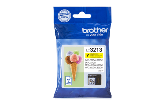 Genuine Brother LC3213Y ink cartridge - yellow