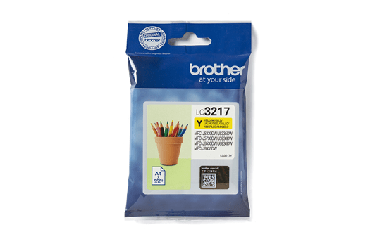 Genuine Brother LC3217Y Ink Cartridge – Yellow