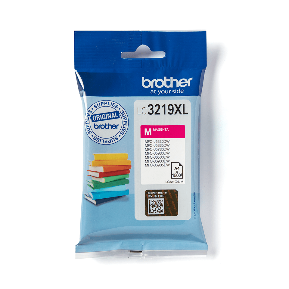 LC3219XLM Brother genuine ink cartridge pack front image