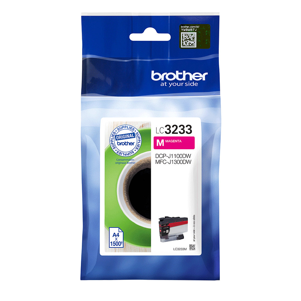 Genuine Brother LC3233M ink cartridge - Magenta