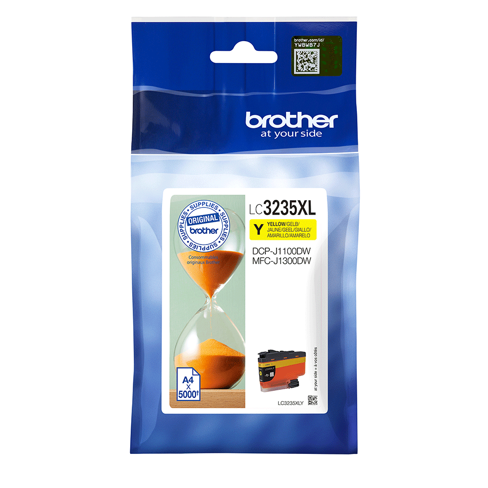 Cartucho de tinta amarillo LC3235XLY, Brother