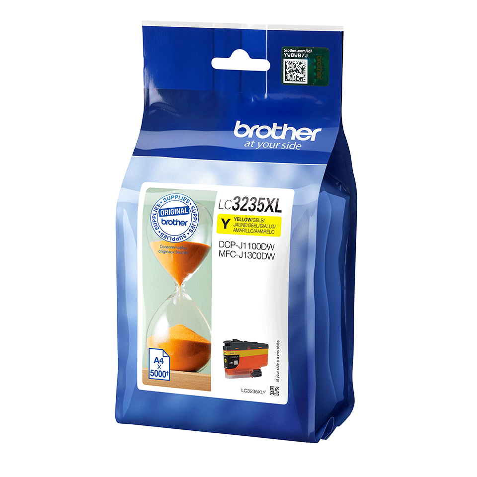 Genuine Brother LC3235XLY Ink Cartridge - Yellow 2