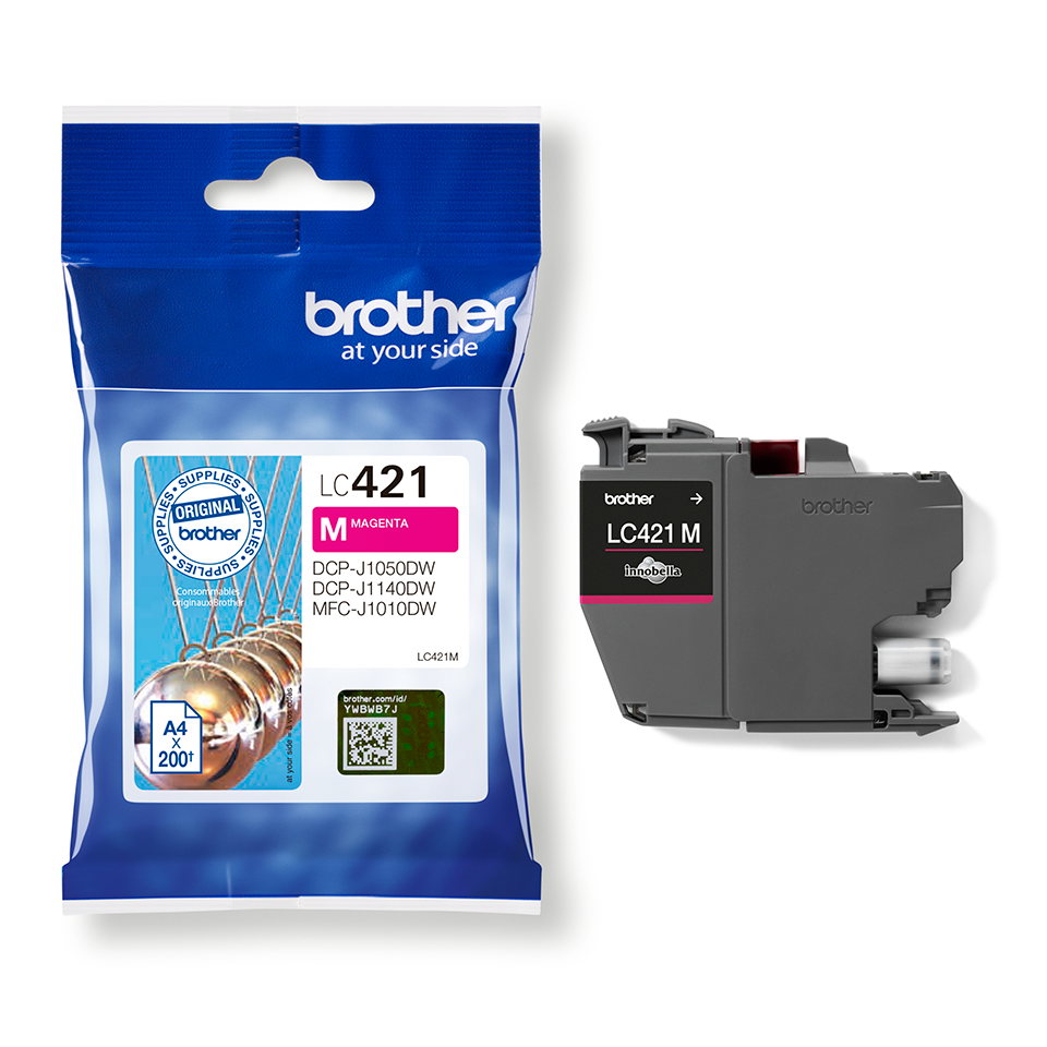 Genuine Brother LC421M Ink Cartridge – Magenta 3