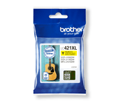 Genuine Brother LC421XLY Ink Cartridge – Yellow