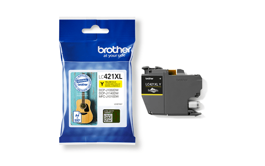 Genuine Brother LC421XLY Ink Cartridge – Yellow 3