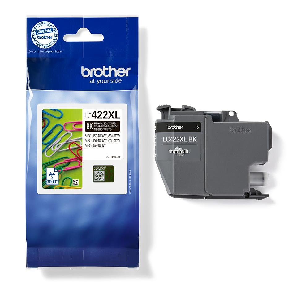 Genuine Brother LC422XLBK Ink Cartridge – Black 3
