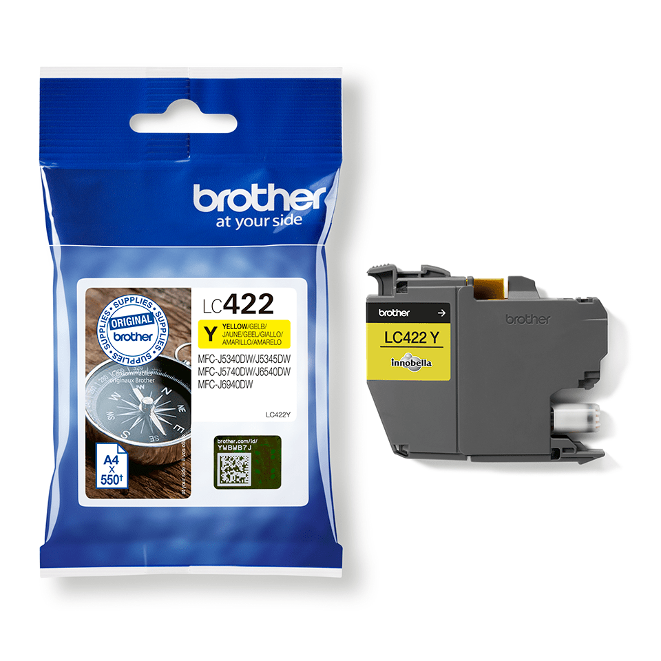  Brother Original LC3219XL Black Ink Cartridge : Office Products
