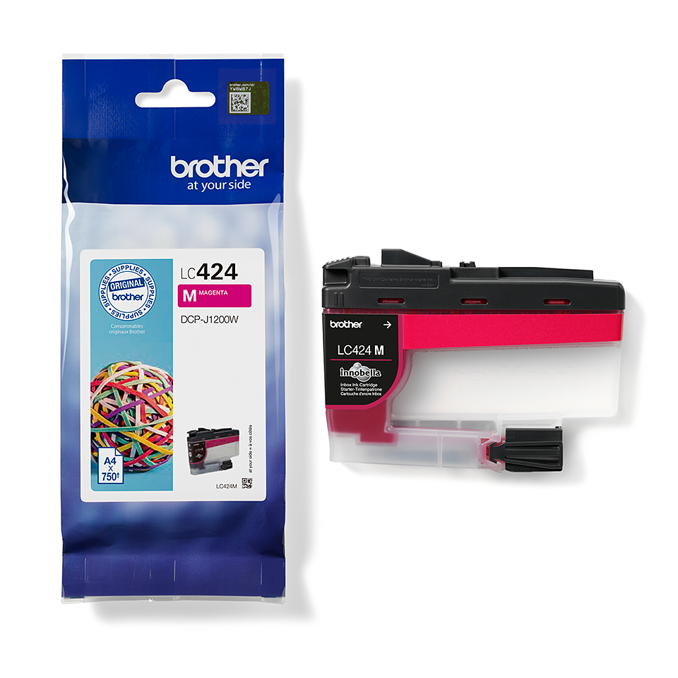 Original Brother Tintenpatrone LC424M – magenta 3