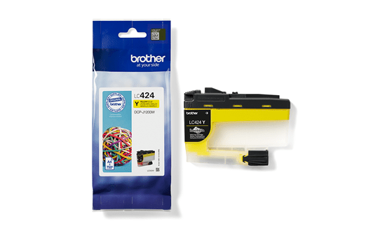 Genuine Brother LC424Y Ink Cartridge – Yellow 3