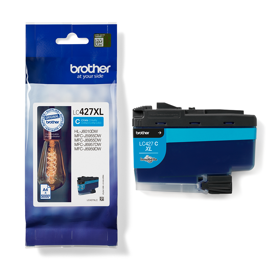 Brother LC427XLC Cartuccia inkjet originale - ciano 3