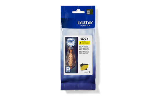 Genuine Brother LC427XLY Ink Cartridge – Yellow