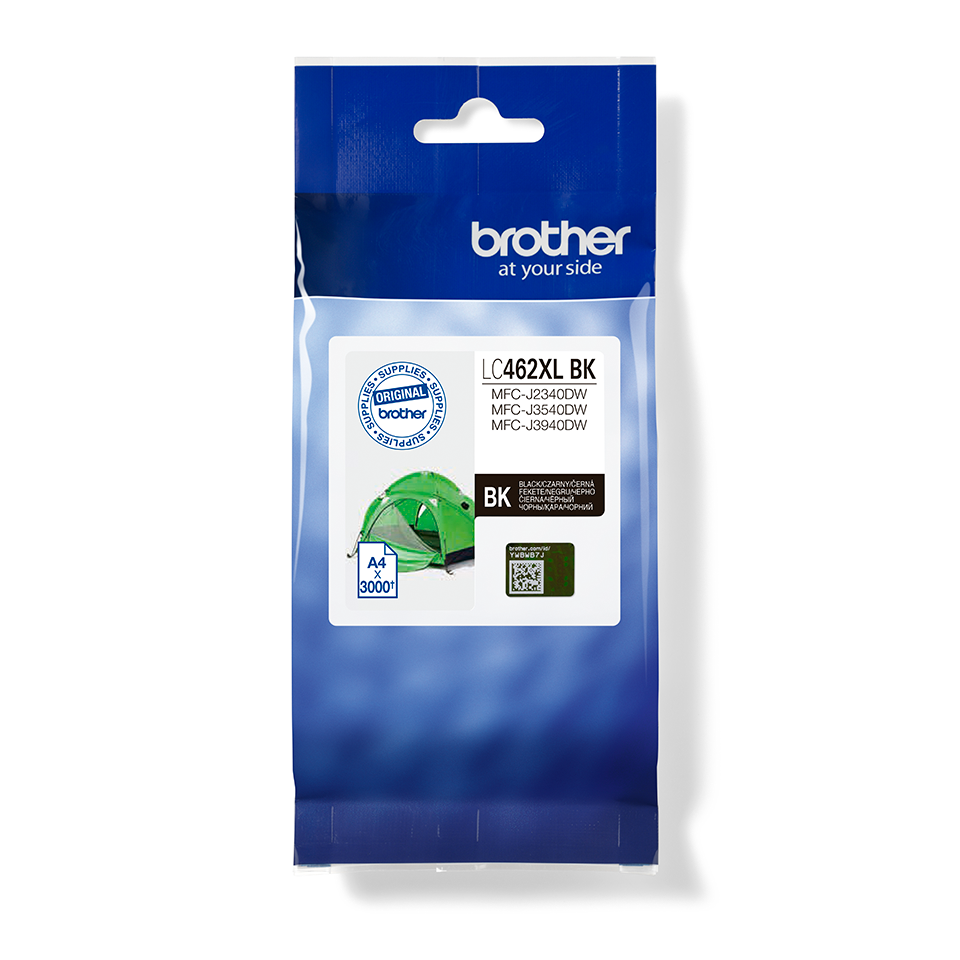 Originalni Brother LC462XLBK kertridž sa mastilom – crni