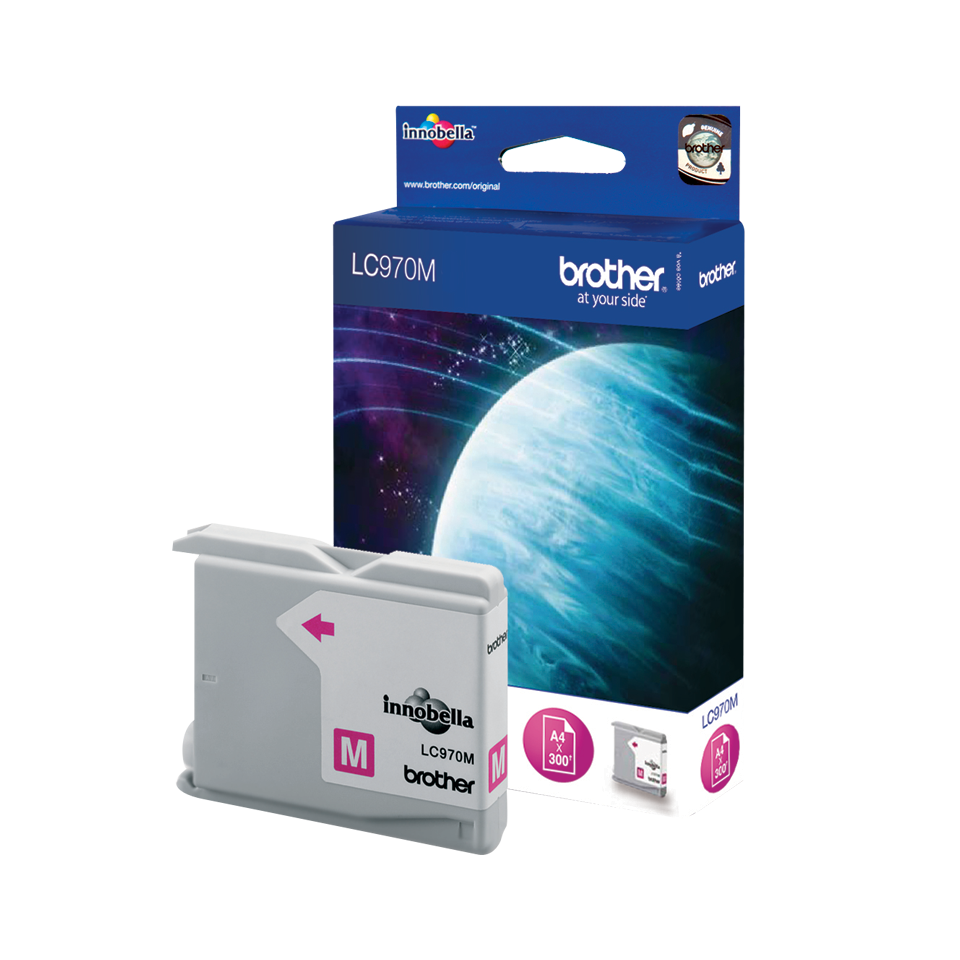 Genuine Brother LC970M Ink Cartridge – Magenta