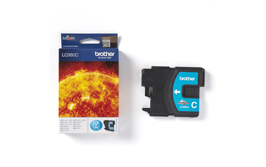 Brother LC980C Cartucca inkjet originale - ciano 3