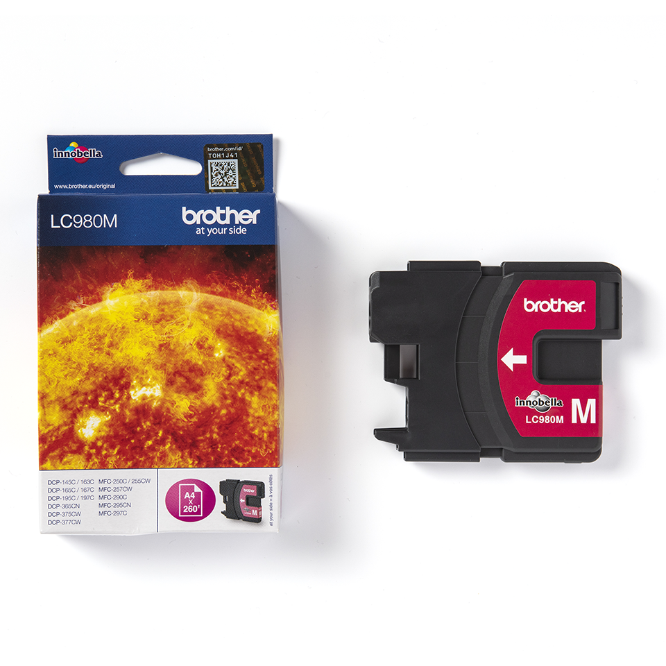 Originalan Brother LC980M kertridž sa mastilom - magenta 3