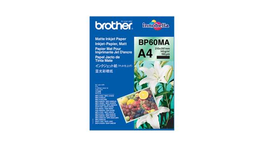 Originalen Brother BP60MA mat papir A4