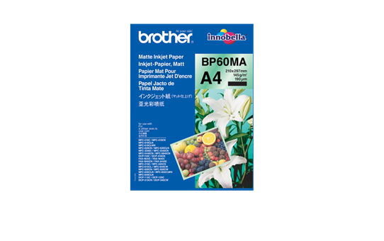 Brother BP60MA Mattes Inkjetpapier A4