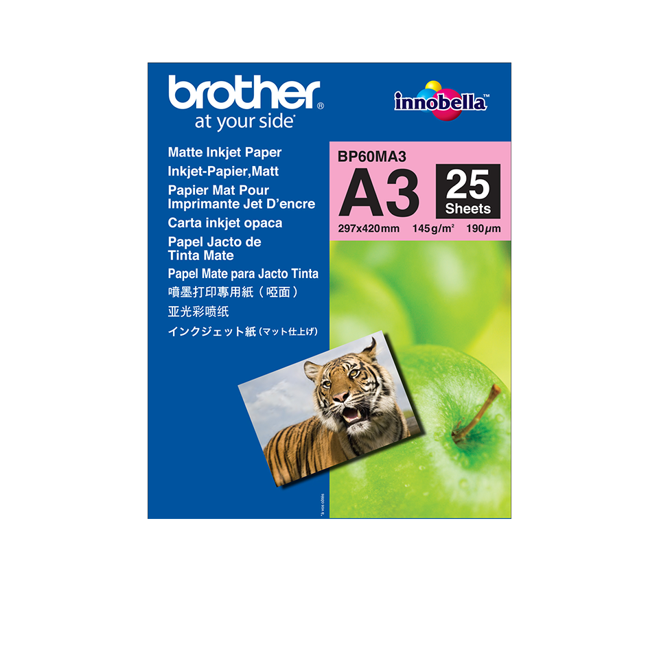 Genuine Brother BP60MA3 Matte A3 Inkjet Paper