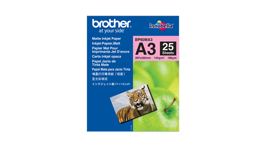 Genuine Brother BP60MA3 Matte A3 Inkjet Paper