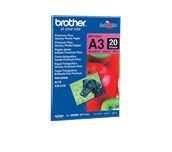 Brother original BP71GA3 blankt fotopapper A3